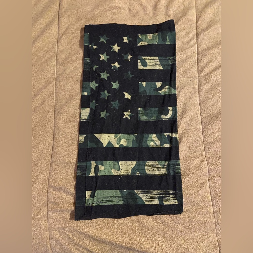 Camo face cover